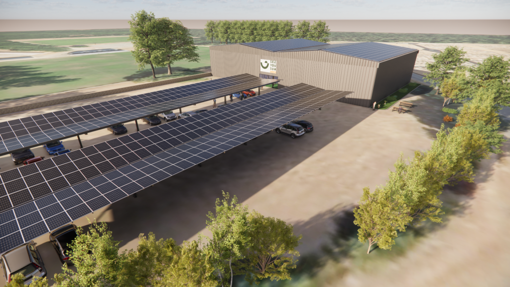 Avec LATRIBU padel, jouez, brillez pour des villes solaires.